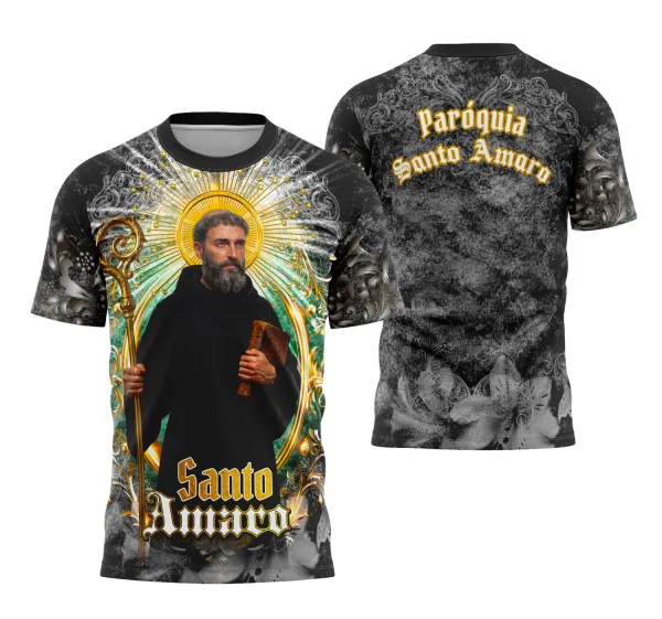 Camisa Santo Amaro Estampa Religião
