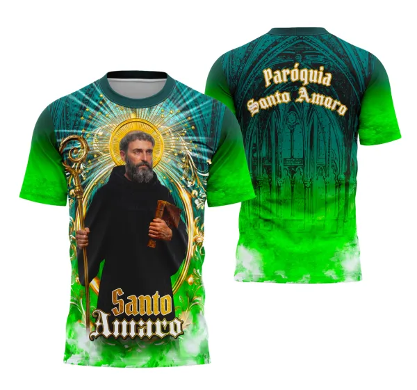 Camisa Santo Amaro Estampa Religião