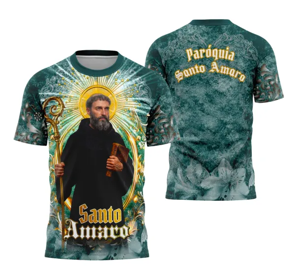 Camisa Santo Amaro Estampa Religião