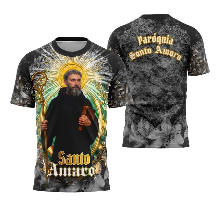 Camisa Santo Amaro Estampa Religião