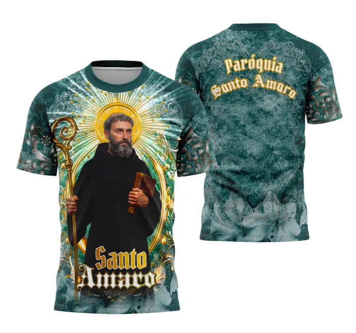 Camisa Santo Amaro Estampa Religião