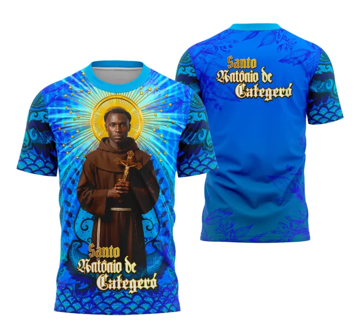 Camisa Santo Antônio de Categeró Religião