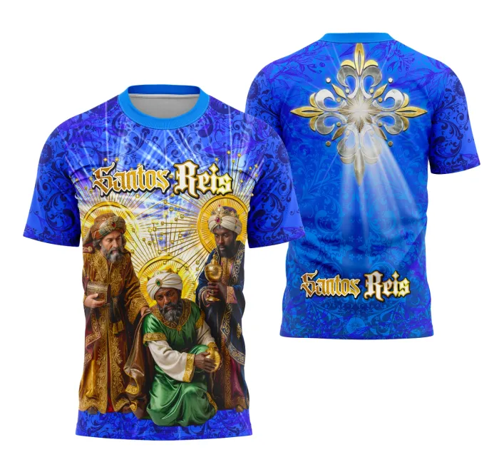 Camisa Santos Reis Católica Religião