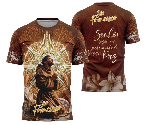 Camisa São Francisco 2025 Religião