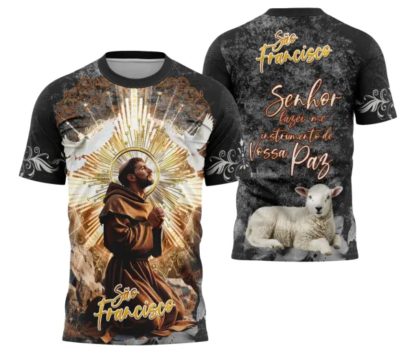 Camisa São Francisco 2025 Religião