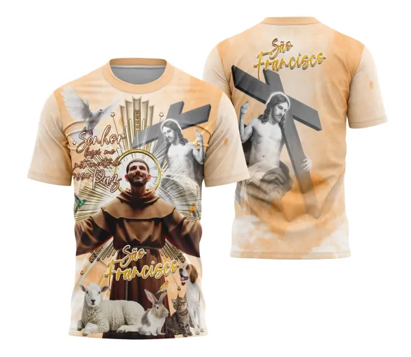 Camisa São Francisco 2025 Religião