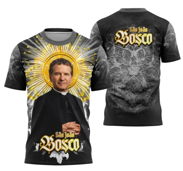Camisa São João Bosco Católica Religião