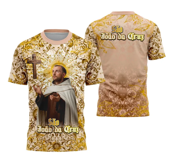 Camisa São João da Cruz Católica Religião