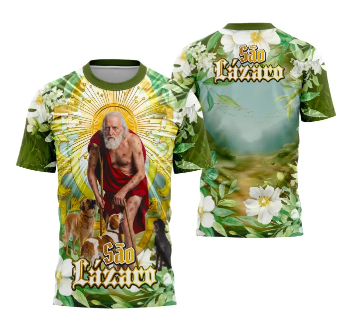 Camisa São Lázaro Religião