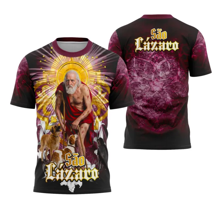 Camisa São Lázaro Religião