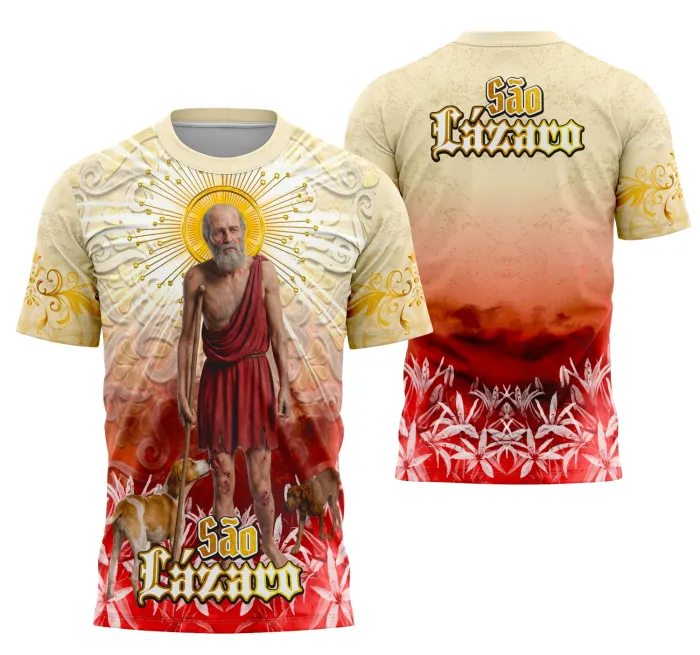 Camisa São Lázaro Religião