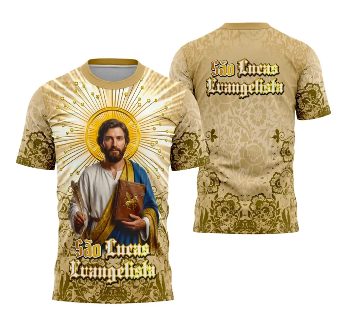 Camisa São Lucas Evangelista Religião