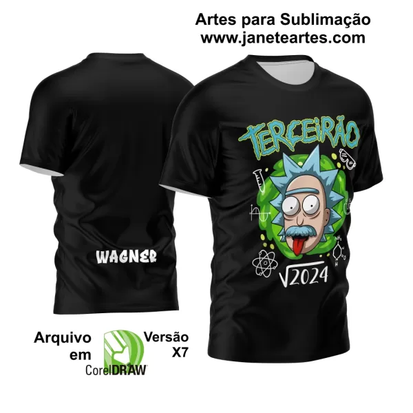 Camisa Terceirão 2024 - Arte Vetor