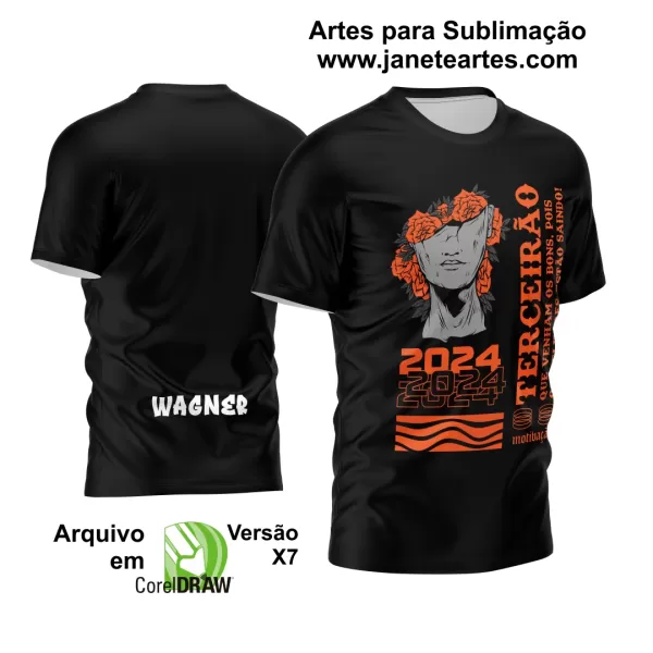 Camisa Terceirão 2024 - Arte Vetor