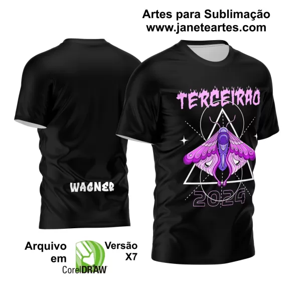 Camisa Terceirão 2024 - Arte Vetor