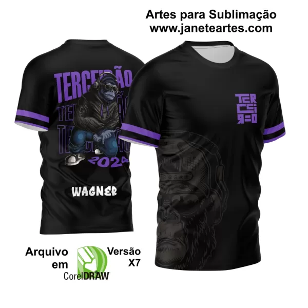 Camisa Terceirão 2024 - Arte Vetor