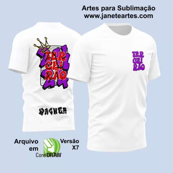 Camisa Terceirão 2024 - Arte Vetor - Graffit Muro