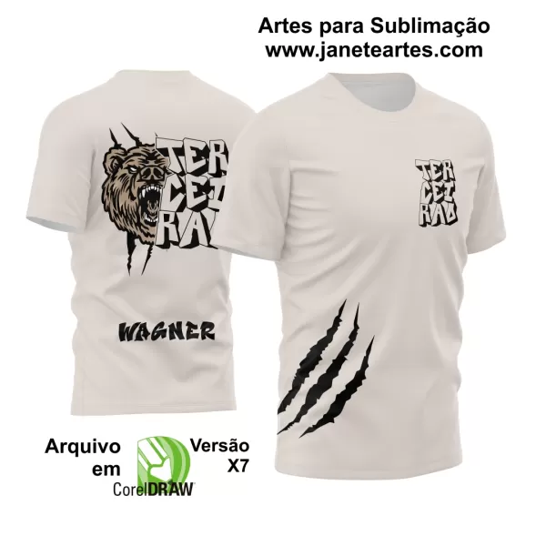 Camisa Terceirão 2024 - Arte Vetor - Urso