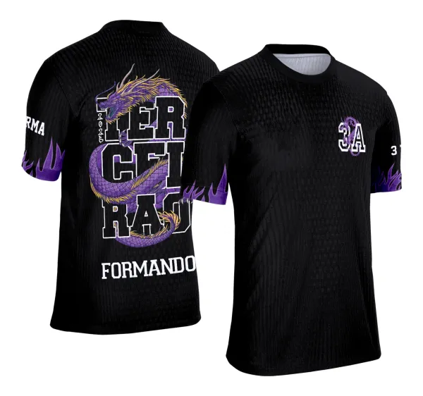 Camisa Terceirão 2026 Personalidade e Criatividade com Etilo para Sua Turma