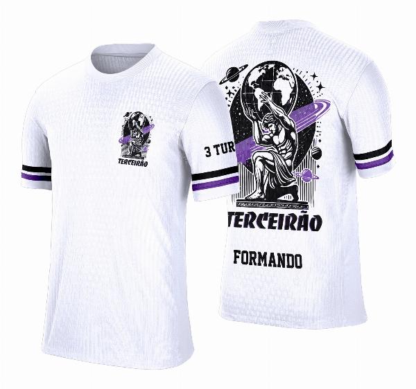 Camisa Terceirão Arte Vetor Atlas