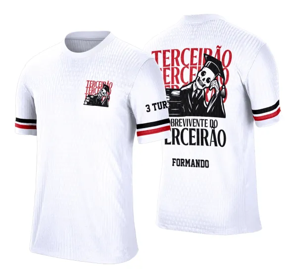Camisa Terceirão Arte Vetor Frase