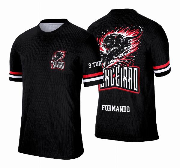  Camisa Terceirão - Arte Vetor - Pantera