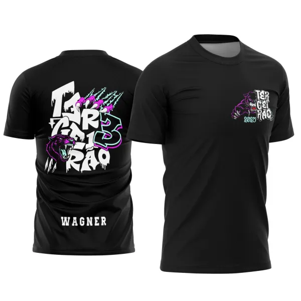 Camisa Terceirão - Arte Vetor - Pantera Negra 2025