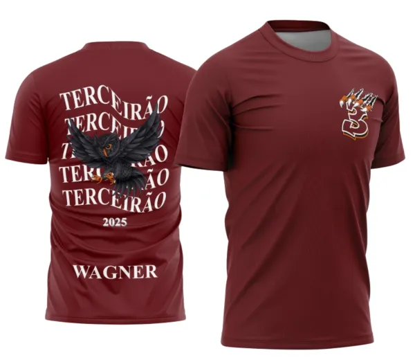 Camisa Terceirão Coruja Vermelha