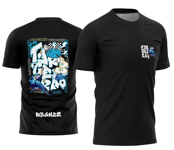 Camisa Terceirão Graffite Arara Azul D