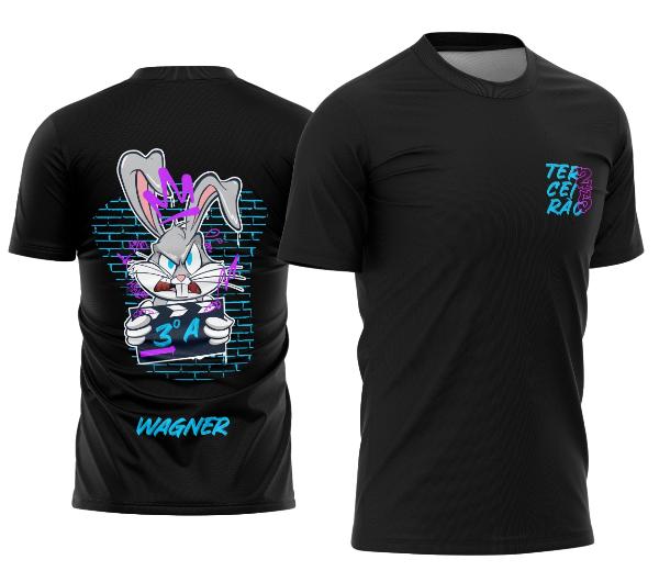 Camisa Terceirão Graffiti de Rua 2025 Coelho