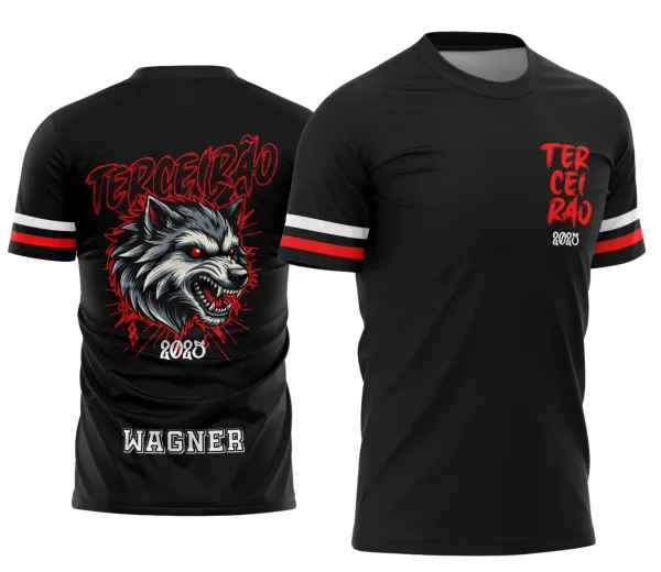 Camisa Terceirão Lobo Vermelho