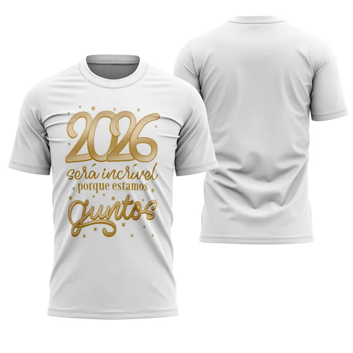 Camisa de Ano Novo 2026 – Estilo e Sorte para o Réveillon 2026