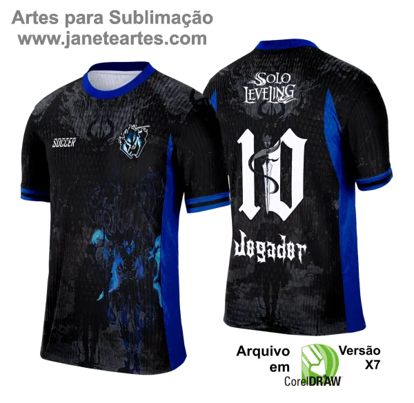 Camisa de Interclasse Anime 2025 - Arte Vetor Template