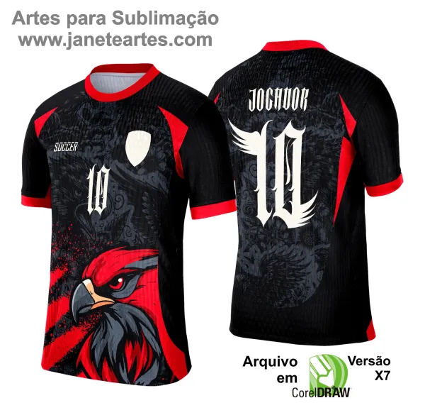 Camisa de Interclasse Águia 2025 - Arte Vetor Template