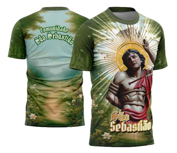 Camisa de Religião São Sebastião 2026