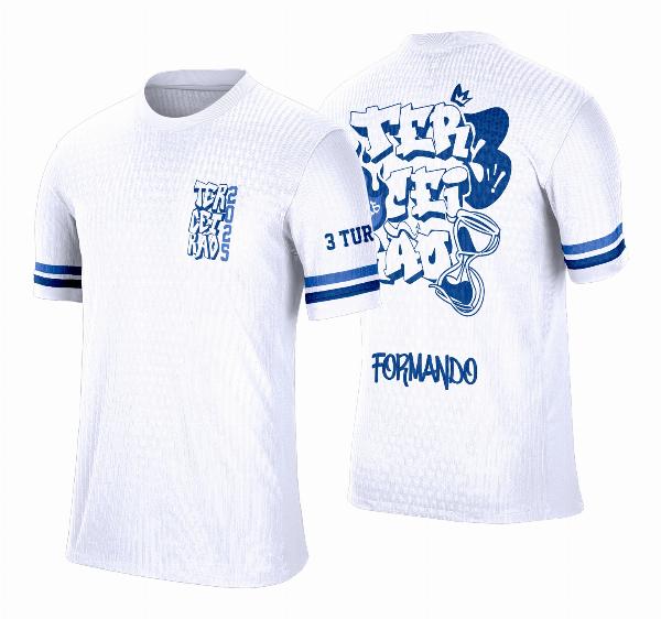 Camisa de Terceirão 2026 Grafitte Ampulheta Azul