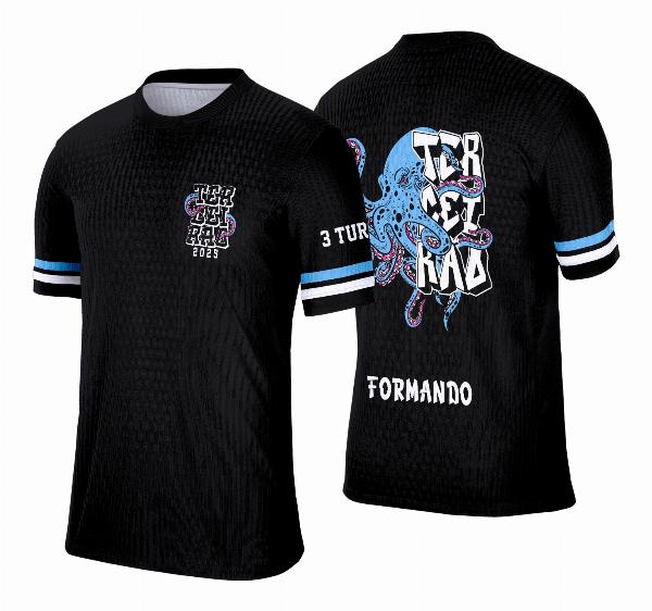 Camisa de Terceirão 2026 Grafitte Polvo Azul