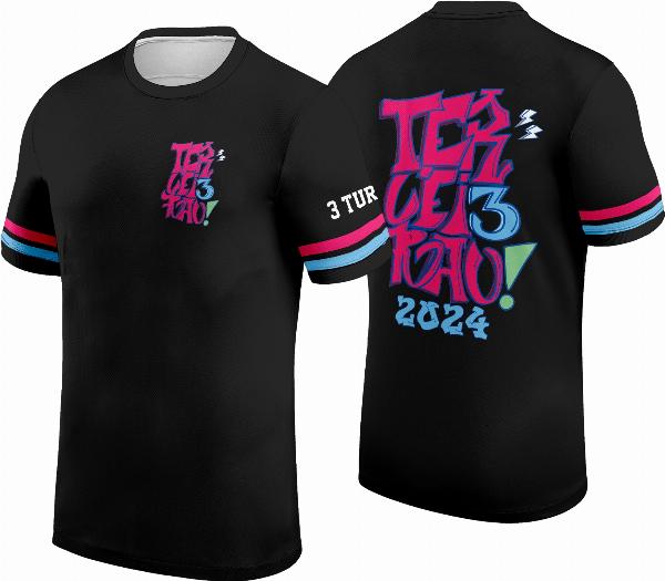 Camisa de Terceirão 2025 - Texto a Mão