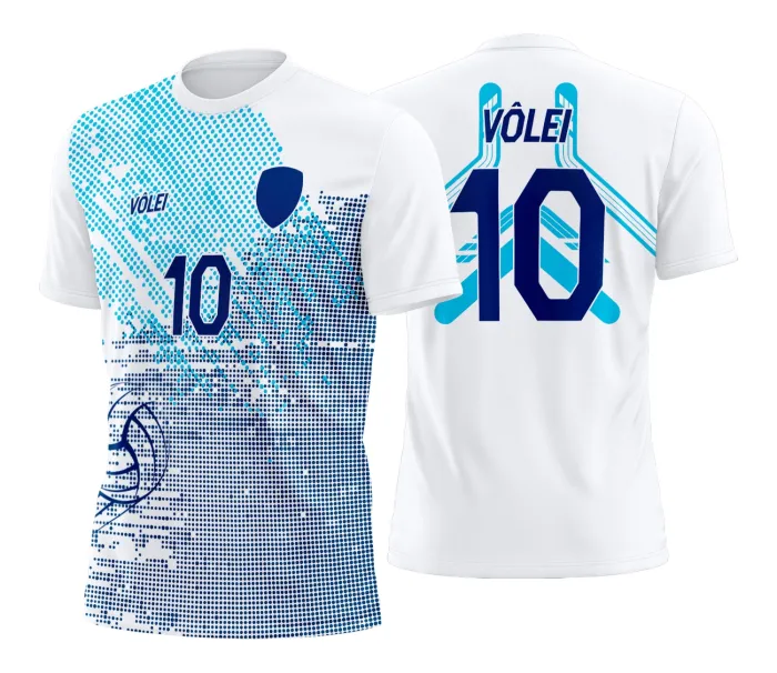 Arte Estampa Camisa de vôlei feminino olímpiadas