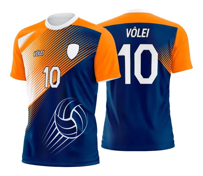 Arte Estampa Camisa de vôlei feminino olímpiadas