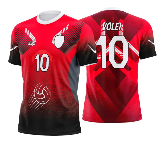 Arte Estampa Camisa de vôlei feminino olímpiadas
