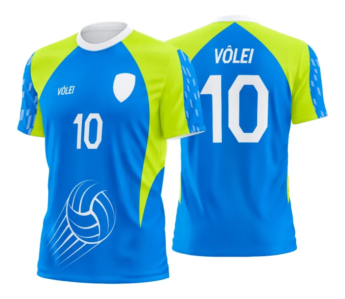 Arte Estampa Camisa de vôlei feminino olímpiadas