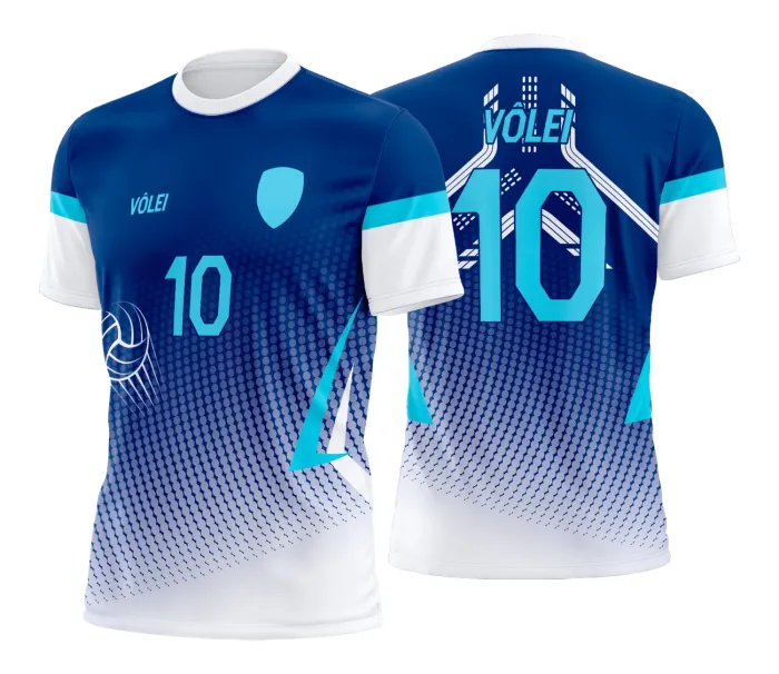 Arte Estampa Camisa de vôlei feminino olímpiadas
