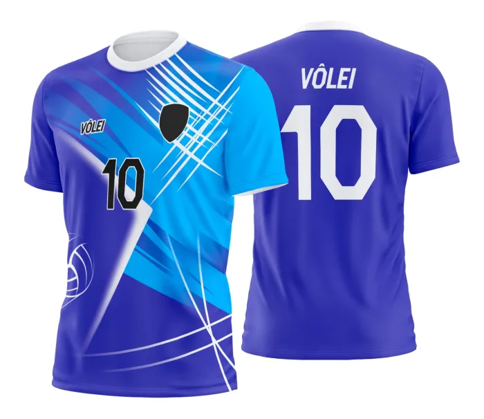 Arte Estampa Camisa de vôlei feminino olímpiadas