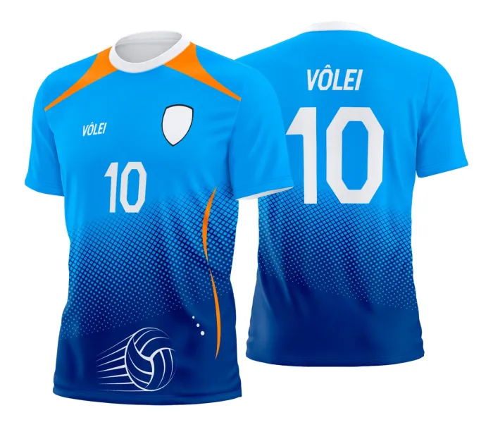 Arte Estampa Camisa de vôlei feminino olímpiadas