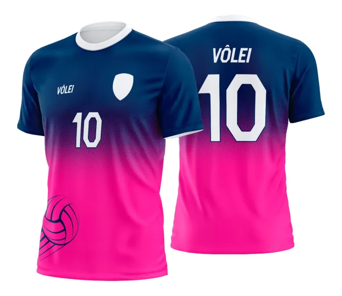Arte Estampa Camisa de vôlei feminino olímpiadas