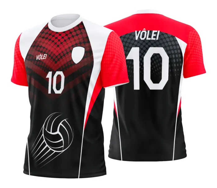 Arte Estampa Camisa de vôlei feminino olímpiadas