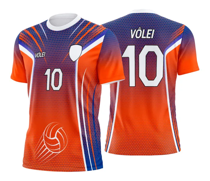 Arte Estampa Camisa de vôlei feminino olímpiadas