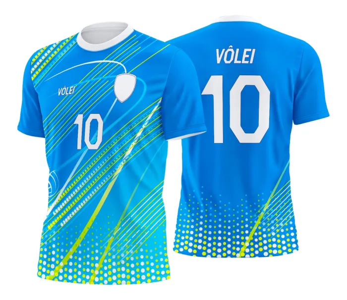 Arte Estampa Camisa de vôlei feminino olímpiadas