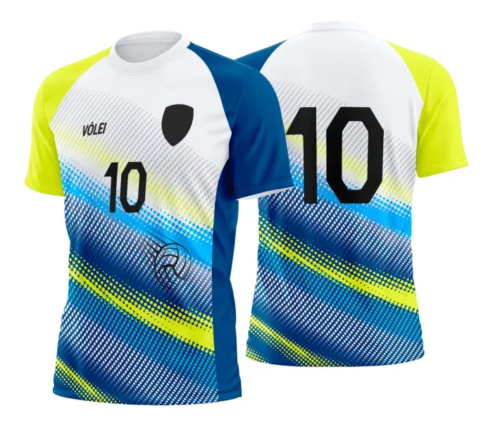 Arte Estampa Camisa de vôlei feminino olímpiadas